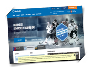 Nordicbet Frontpage