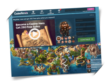 Casino Heroes det beste norske casinoet spilleautomater free spins
