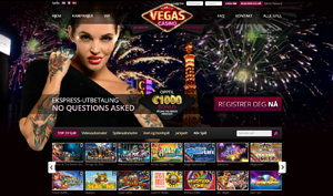 VegasCasino forside spilleautomater